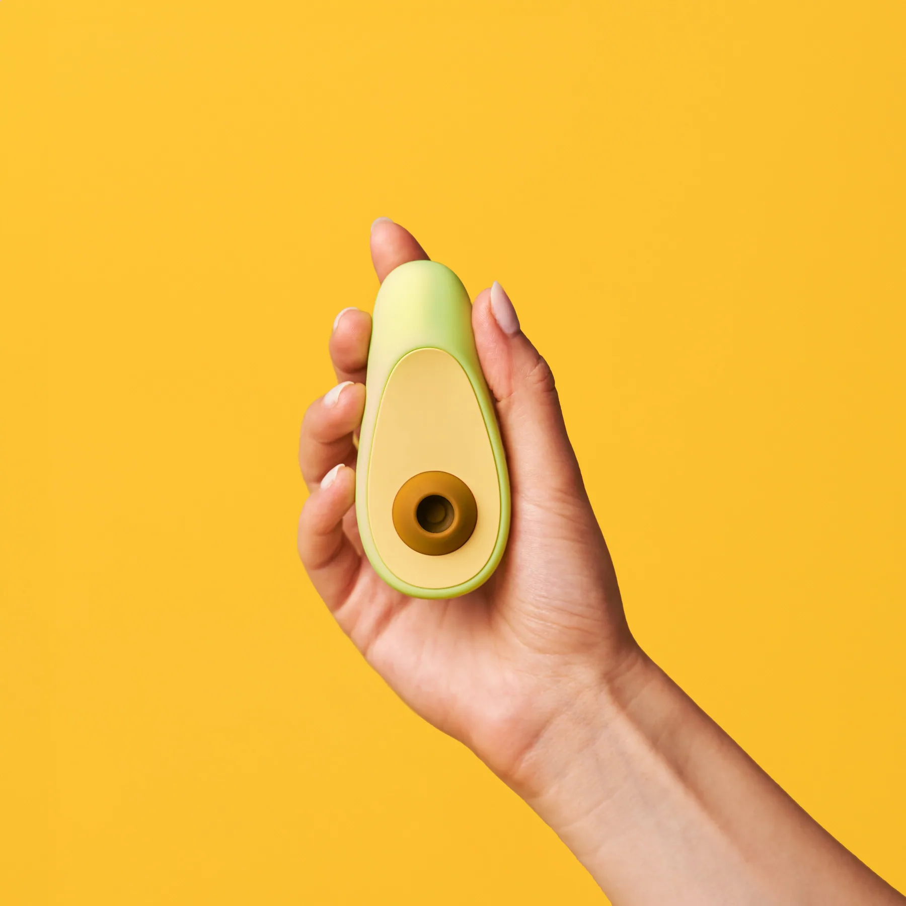 Avocado vibrator detail and texture